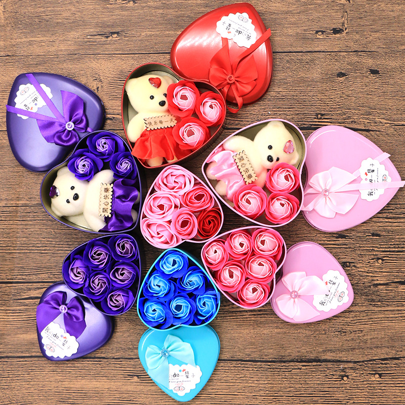 80g Weight rose flower Event & Party Supplies 1 Set Quantity Wedding, Graduation, Birthday Occasion Soap Flower Material Valentine'S Day Festival Rose Pattern Romantic Style Valentine's Day Romantic Rose Soap Flower Wedding Graduation Birthday Rose Flower 无