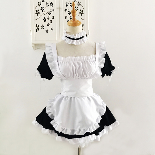 Yuanzhikong Qiongmei maid uniform Loli cute cospaly costume