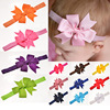 Children's headband with bow, elastic hair accessory