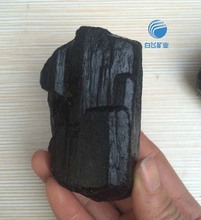 电气石原石多规格可选大个 黑碧玺 托玛琳 单晶体新疆电气石矿石