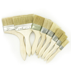 Factory direct sale paint brush, imitation boar hair synthetic filament paint brush, all can be customized according to samples.