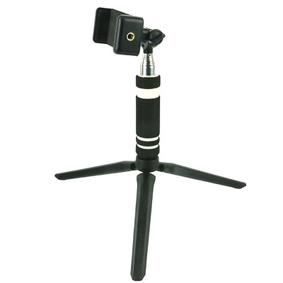 Mini Bluetooth mobile phone selfie anchor mobile phone live broadcast Bracket tripod selfie selfie stick