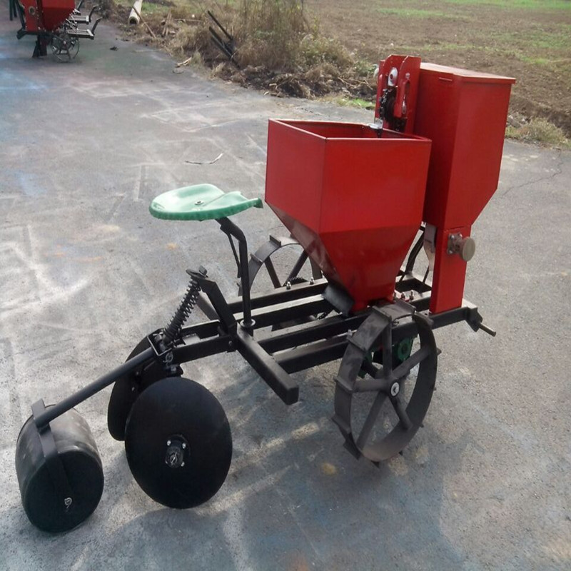 土豆种植机厂家供应单垄土豆种植机2CM 1马铃薯洋芋种植机