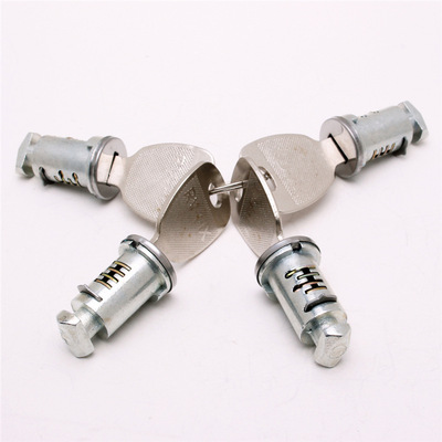 定做四插片锌合金锁芯 车顶行李改装横杆锁芯|ms