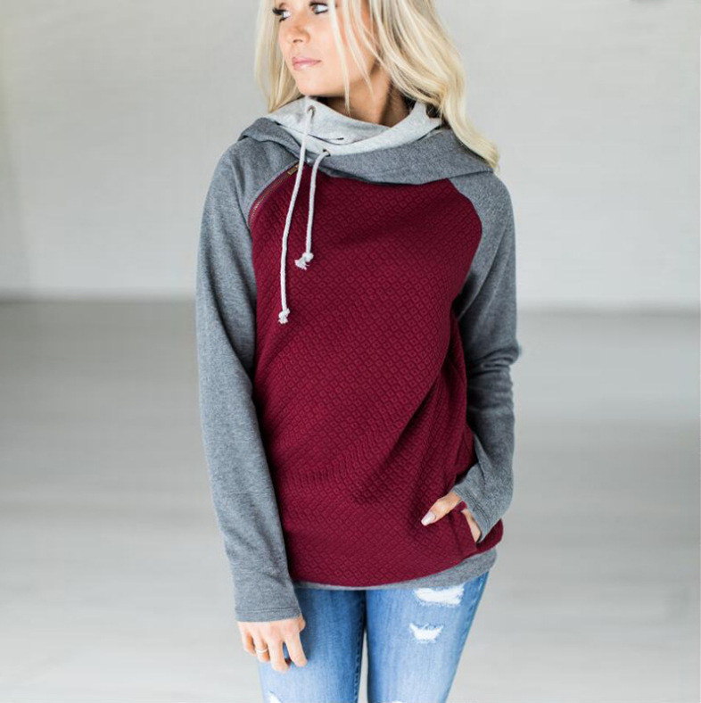 Hooded Zip-Up Sweatshirt