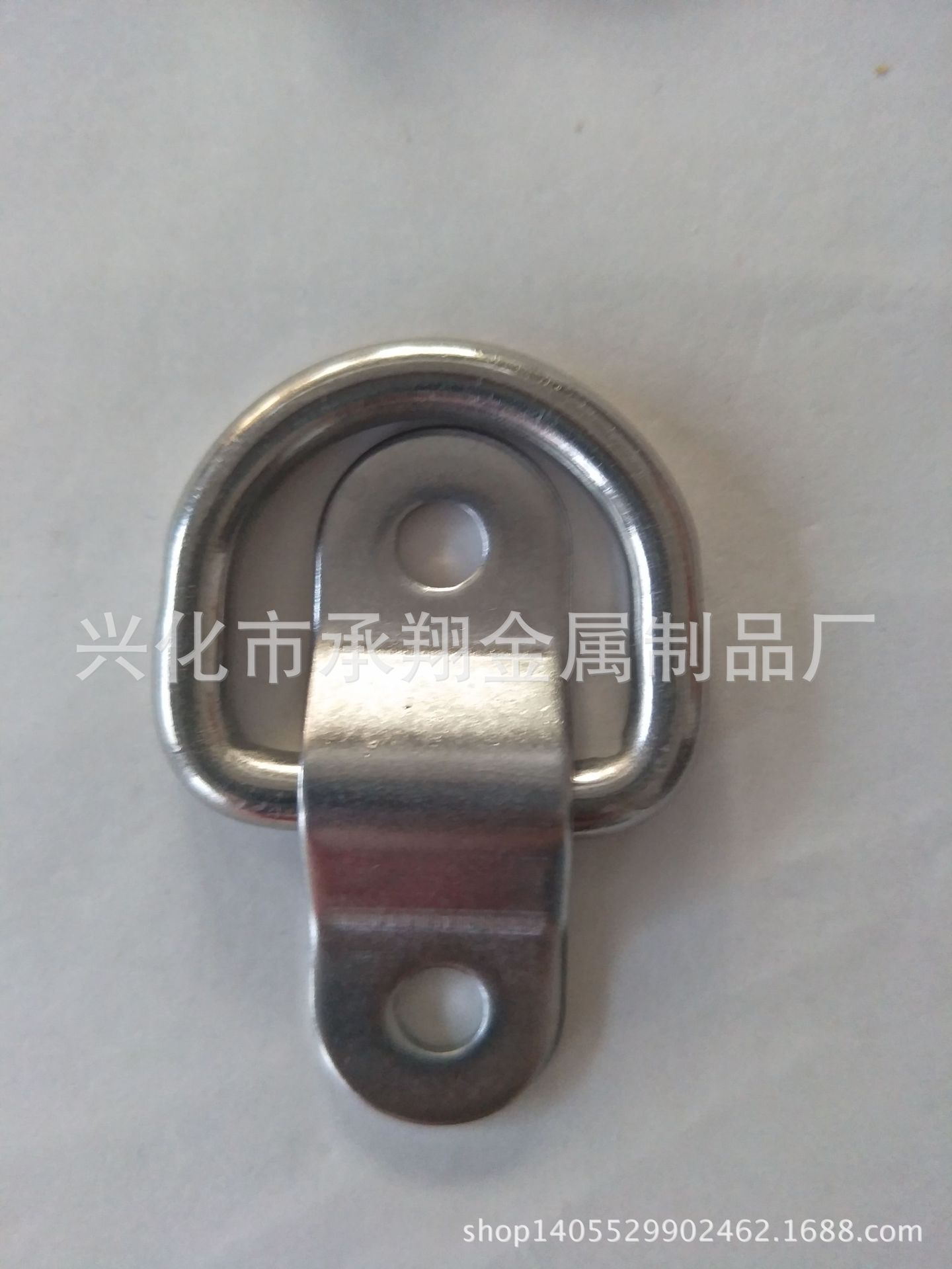 不锈钢304D型拉环环 货车底板固定吊拉牵引环
