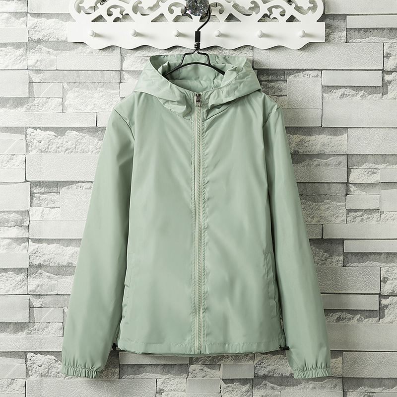 厂家加工diy广告风衣定制工衣防风外套印字LOGO班服工作服定做