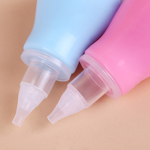 Manufacturer wholesale newborn baby supplies nasal aspirator pump type cold and snot clean one piece dropshipping