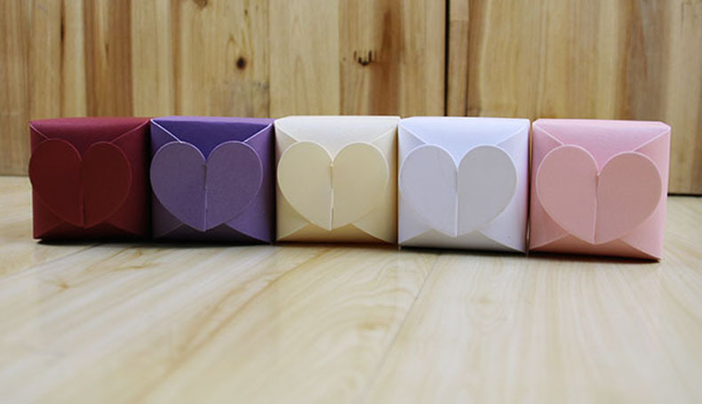 11g Weight Gift Wrapping Supplies Event & Party Supplies Daily Occasion Heart Shape Pattern Handmade Craft Heart Shape Paper Daily Gift Wrapping Supplies 2