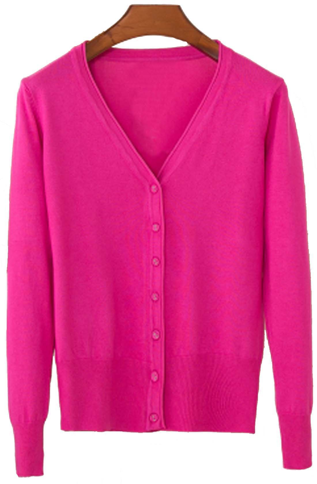 春夏秋 薄手 Vネック 日焼け止 冷房対策 毛玉 (41)