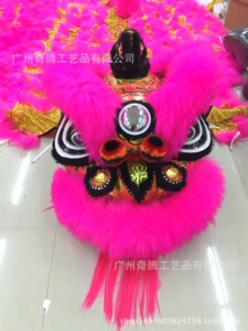 奇腾工艺厂家直销舞龙舞狮戏具 民间龙狮道具 舞狮手工道具配饰