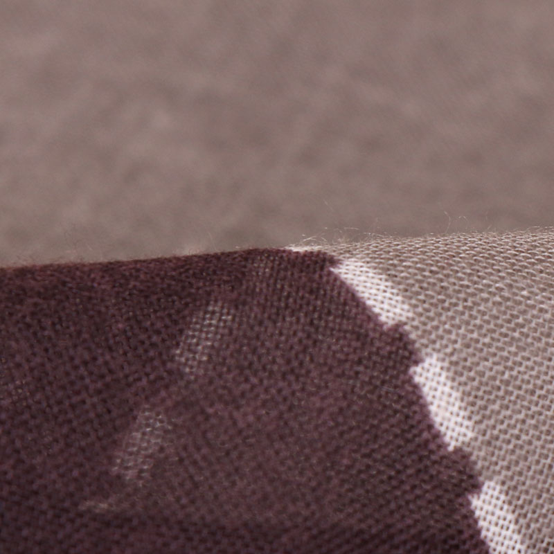 #6酒红边 (7) 加密巴厘纱包头长巾