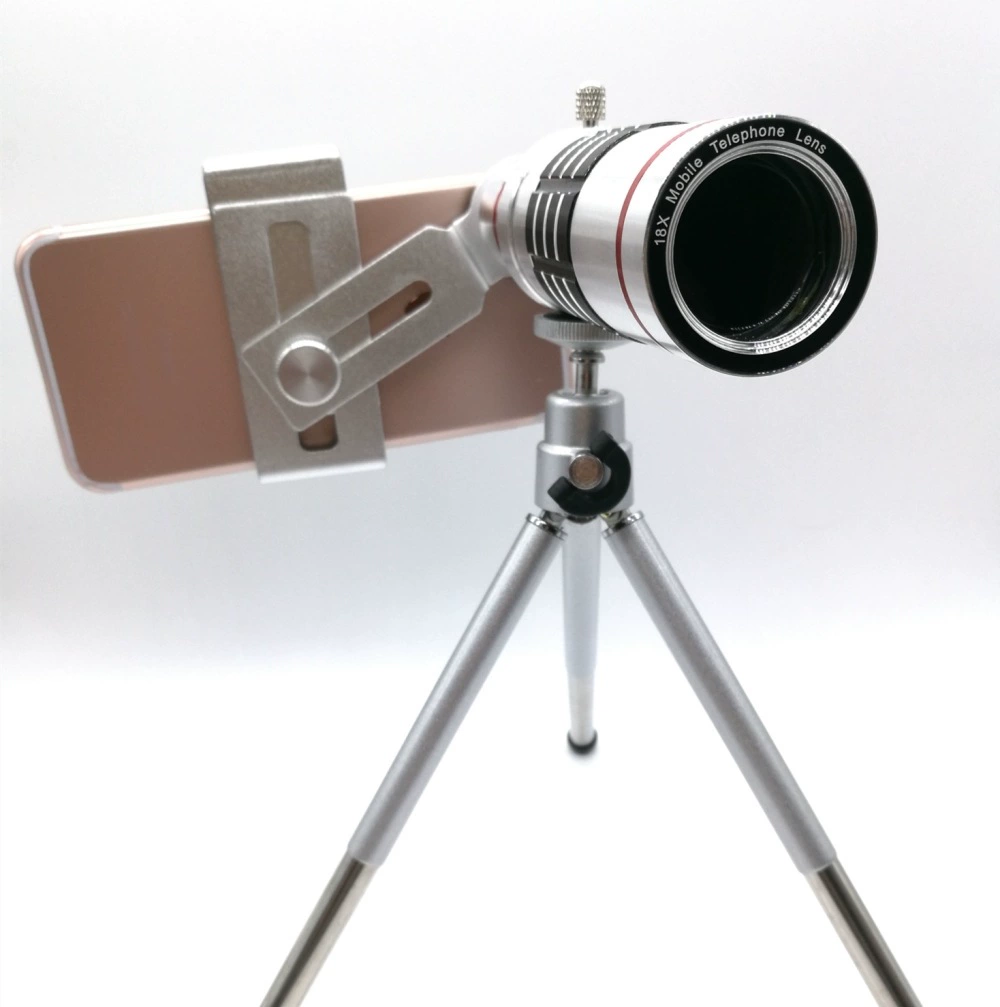 Объектив мобильного телефона 18-кратный телеобъектив телескопа HD фотография внешний объектив дорожная камера объектив