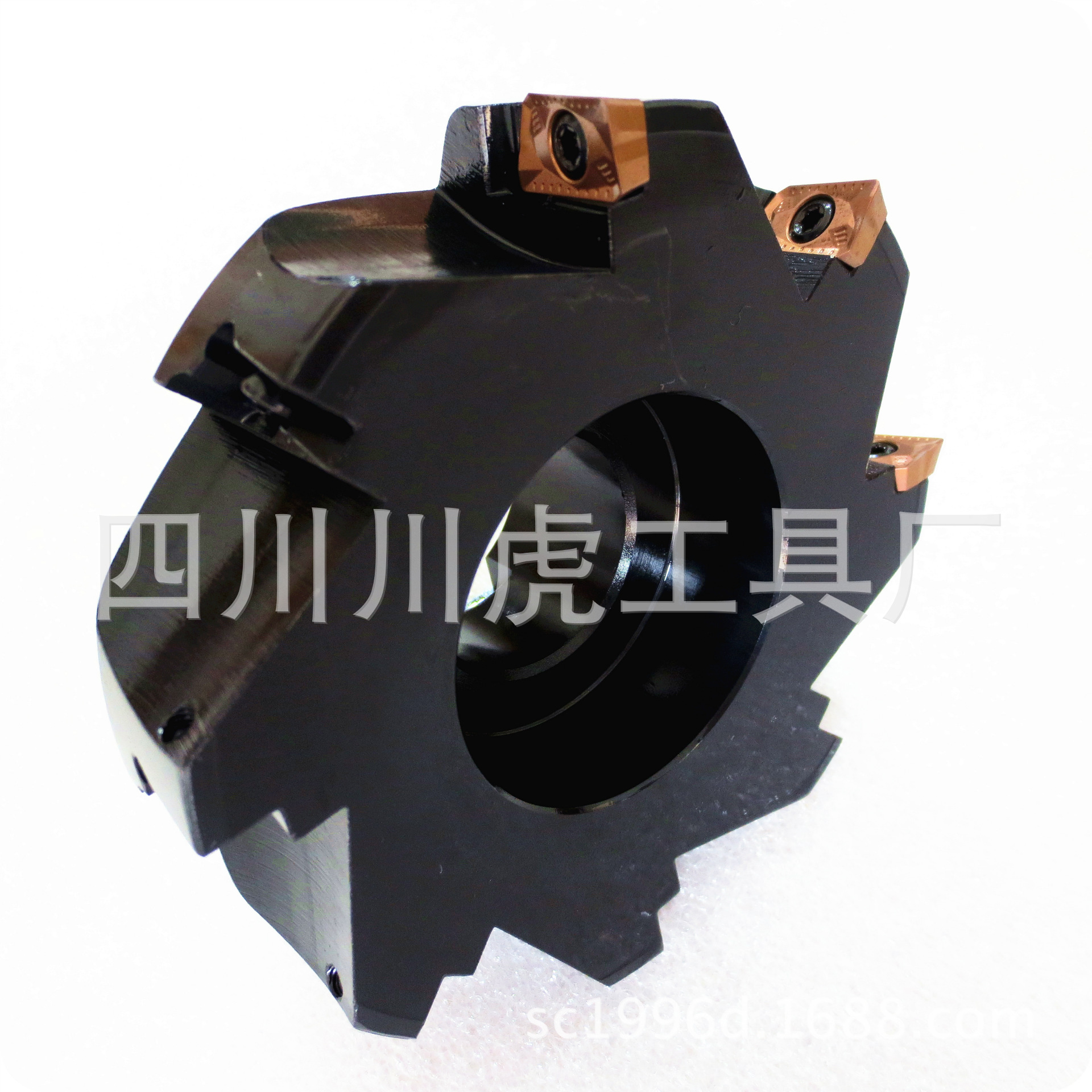 四川天虎非标110mm面铣刀/波刃方肩铣刀：MSR90-110AP16