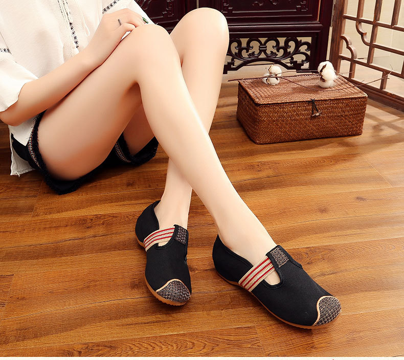 Mocassins femme en Tendon de boeuf - Ref 3348259 Image 16