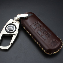 適用馬自達昂科賽拉阿特茲昂克塞拉CX-5 CX5CX-4手縫套汽車鑰匙包