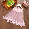 Summer lace cloak, girl's skirt, small princess costume, children's clothing, wholesale, flowered