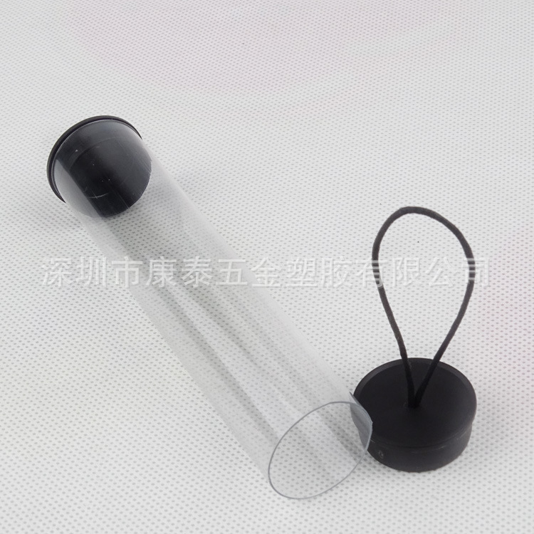 PVC透明管 PET 塑料圆管   pc挤出拉管可配挂绳包装管