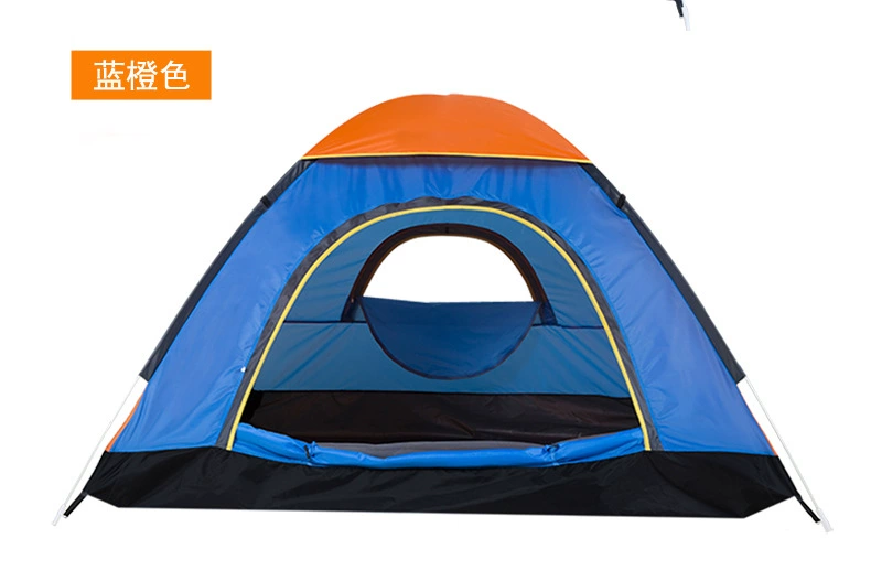 Travel automatic tent for double for camping, tent for 3-4 persons, fully automatic, tent for 2 persons