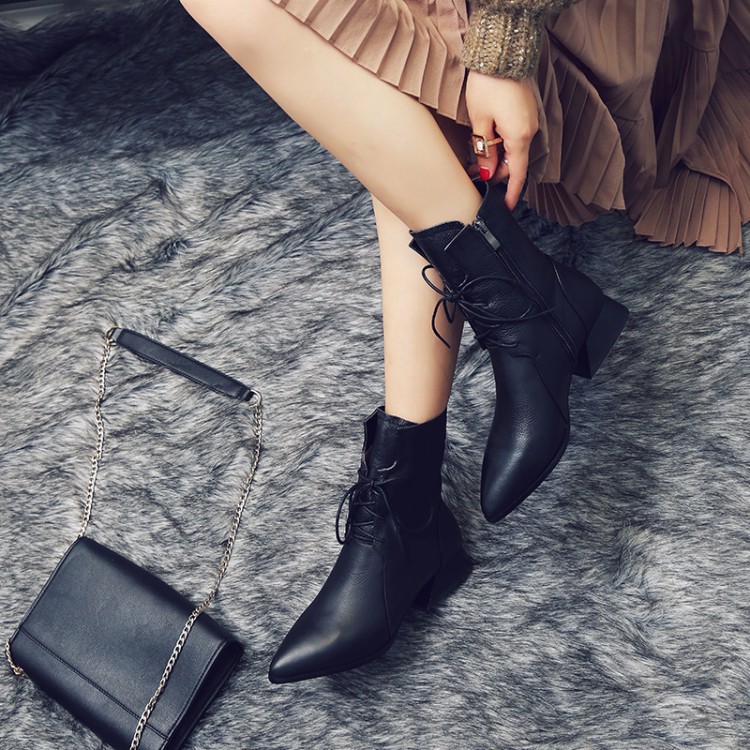 Bottes femme MANCHE ROUGE en En cuir - Ref 3354959 Image 25