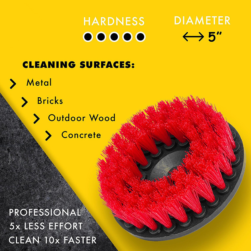 노란색; 5 인치 중공; 플라스틱