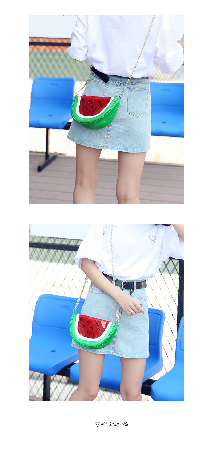 PU FashionShoulder bag(watermelon) NHHX0041-watermelon