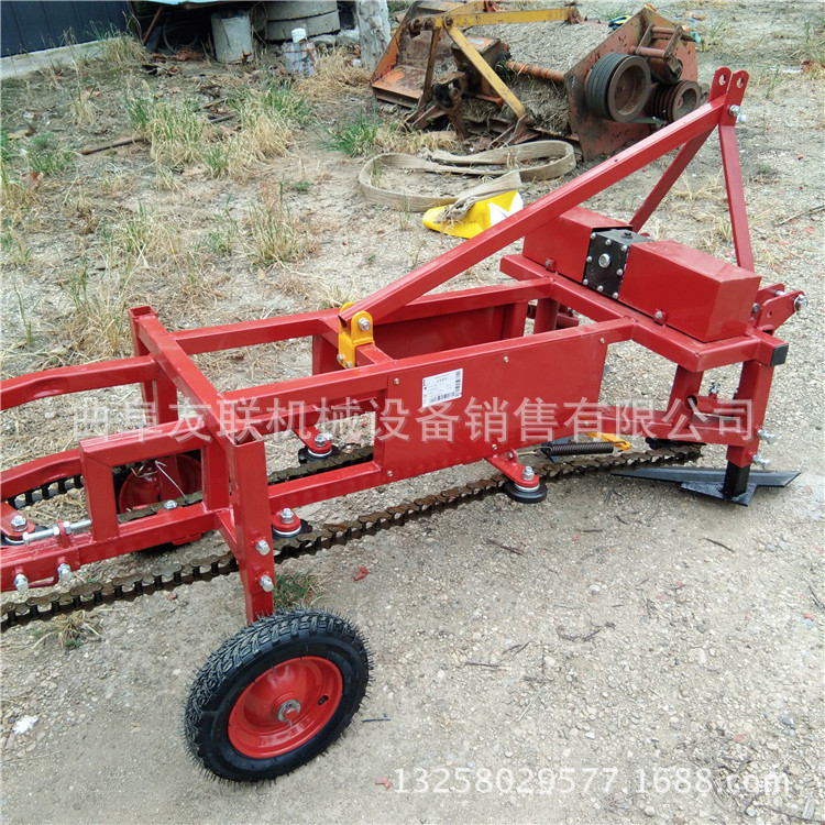 四轮牵引式花生收获机 大葱大姜收获机 根茎作物收获机