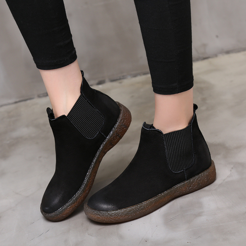 Bottes femme en En cuir - Ref 3355253 Image 3