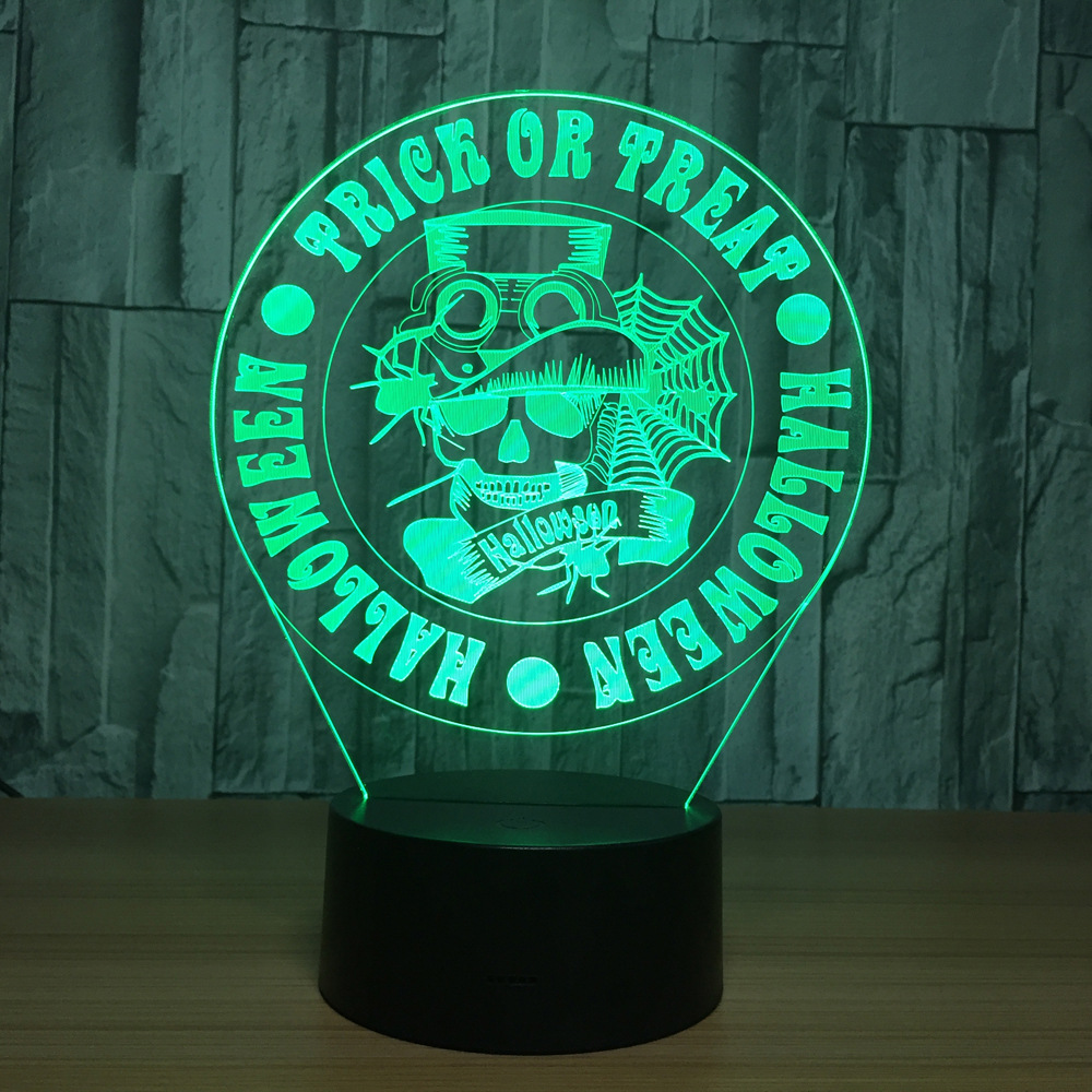 亚克力创意3d立体led小夜灯