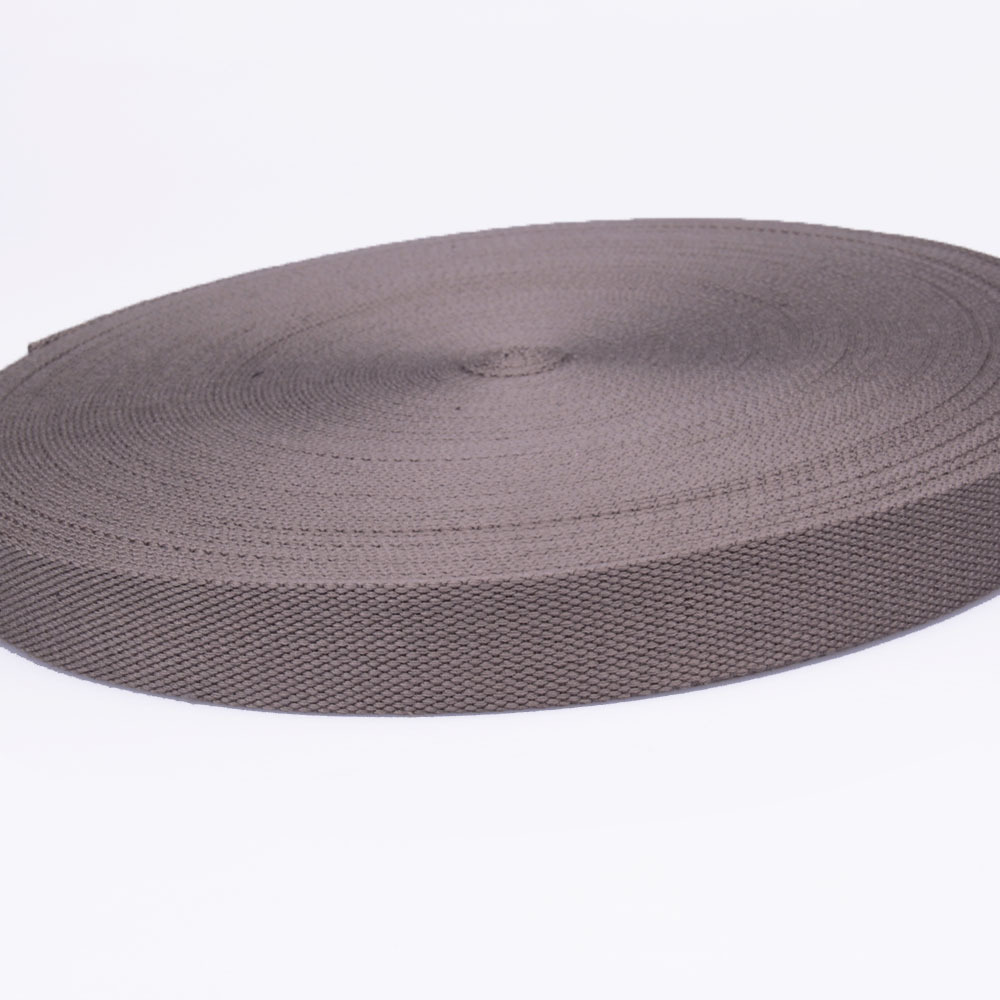 广东现货 1.5寸 3.8公分 2.5cm 灰色 珠纹 涤棉 手提带 仿棉织带