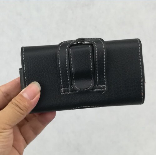Phone hanging waist bag, belt waist phone protective case, elderly phone domestic phone hanging leather strap manufacturer