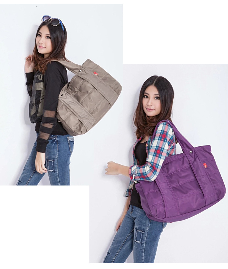 Sac fourre-tout multifonctionnel pour maman, sac de voyage pour femme, nouveau sac en nylon pour femme, sac à bandoulière de grande capacité, sac à main_voghion.com