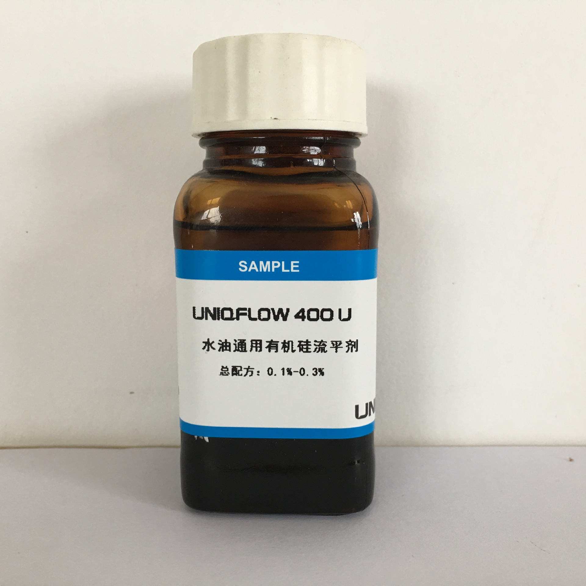 优卡促销 UNIQCHEM400U流平剂 水油通用有机硅降低体系的表面张力