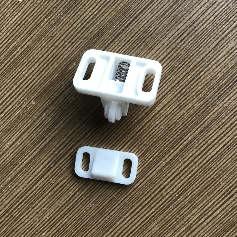 带304弹簧塑料滚轮门碰