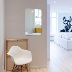 牆貼批發鏡面矩形客廳裝飾方形鏡貼亞克力鏡子牆貼Z110