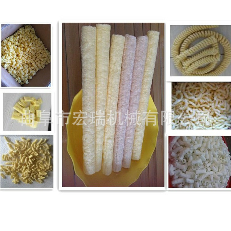 康乐果膨化机器价格 功能面粉膨化机器 玉米棍机