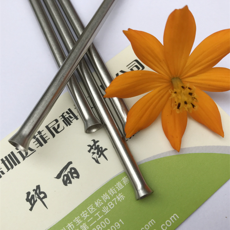软态薄壁不锈钢管 304不锈钢毛细管扩口 缩口 封头 管径变径加工