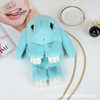 Fashionable children's plush rabbit, chain, bag strap, worn on the shoulder