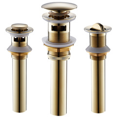 Obei sanitary ware and sanitary ware manufacturer wholesale price brass general bouncing water zirconium gold water basin water basin water device