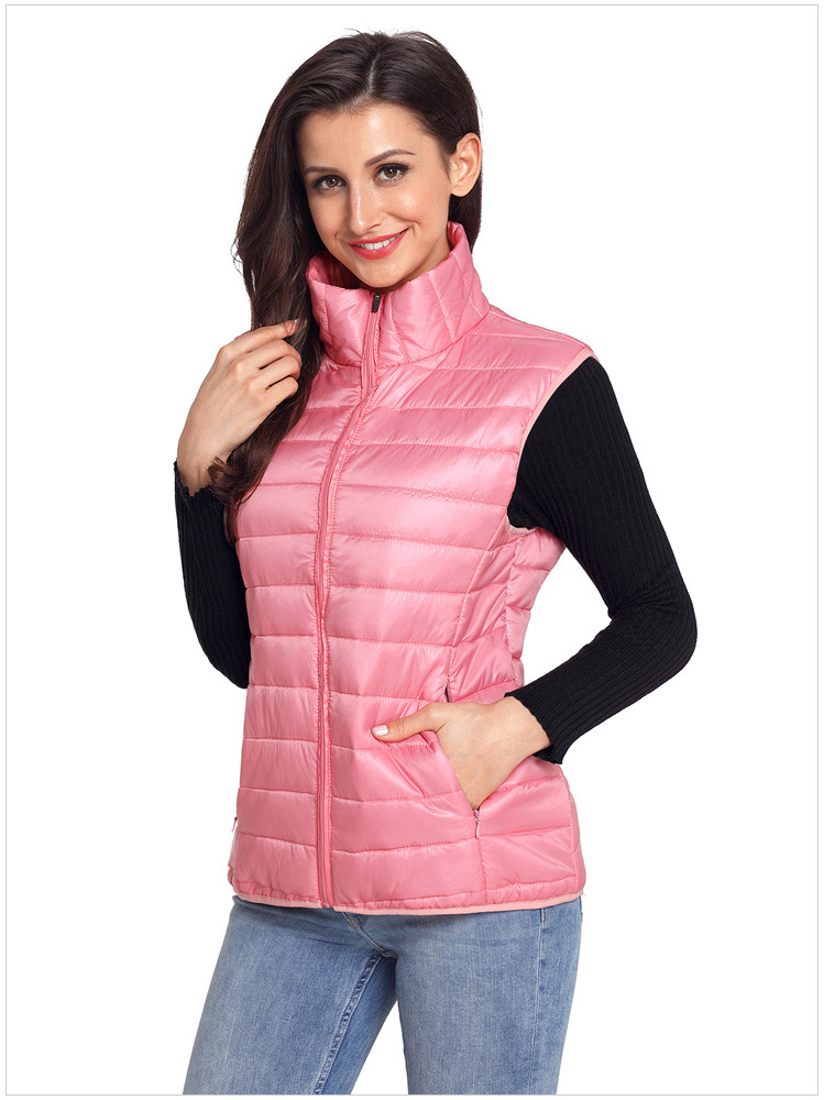 Gilet femme en Mélange de coton - Ref 3316341 Image 50
