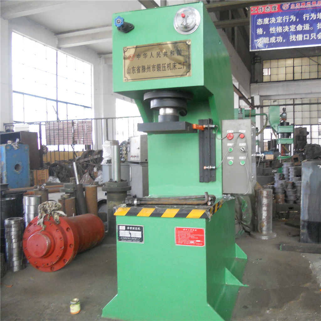 山东厂家直供C型虎口液压机 单臂式校直压装油压压力机 价格优惠