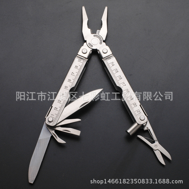 厂家直销户外工具钳 野营随身大号多功能刀钳 折叠工具钳子