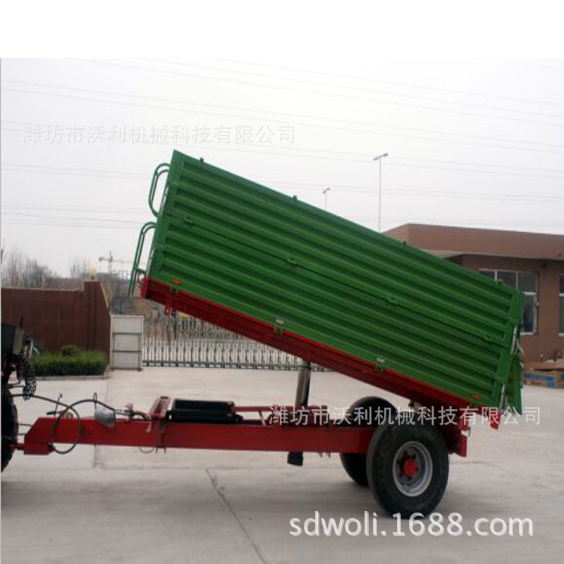 農用拖車 廠家定制拖拉機拖鬥 農用自卸拖鬥工具車 3噸挂鬥定制