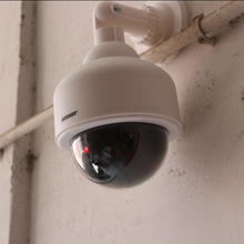 外贸仿真监控器高速球室外监控摄像头批发红外假的监控摄像头