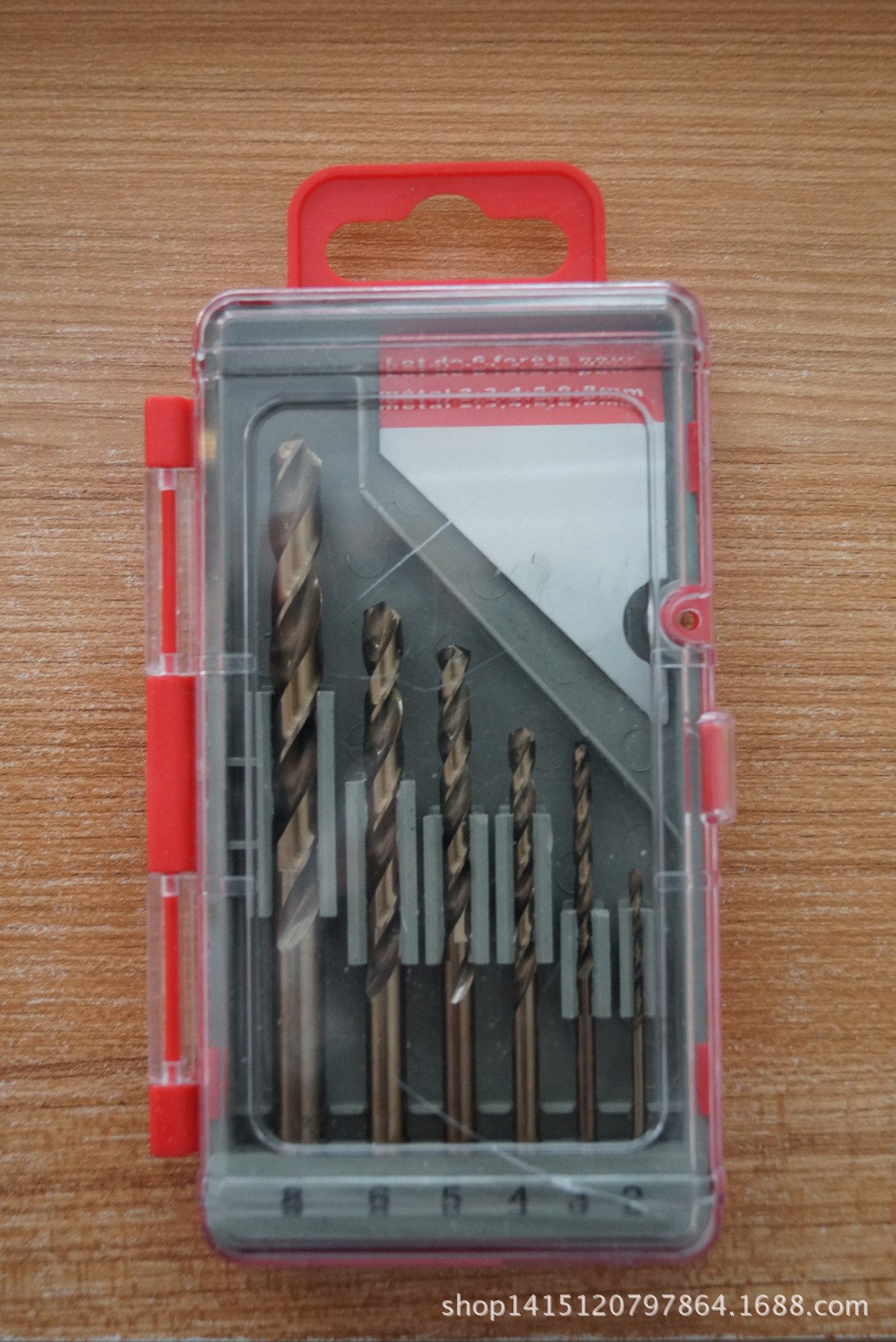 M35麻花钻头组套/6件套含钴麻花钻/6PC全磨麻花钻/M35含钴麻花钻