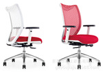 创意办公椅 时尚高背椅 高档网背白框电脑椅