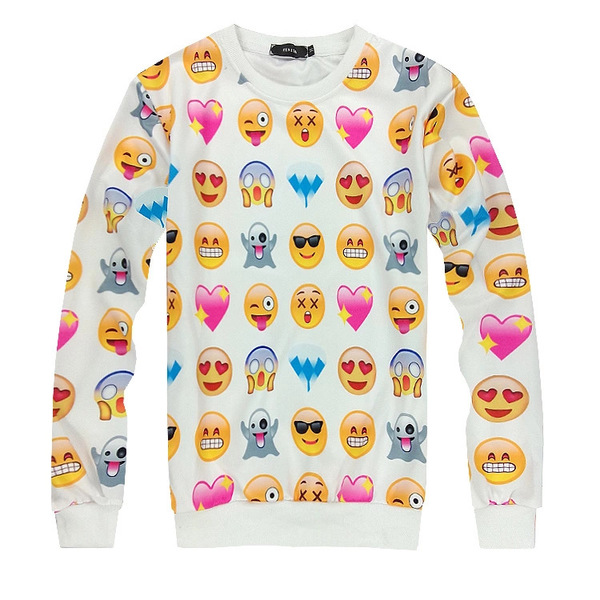 Europe and the explosion of aliexpress selling fashion look long sleeved sweater 3D three-dimensional printing