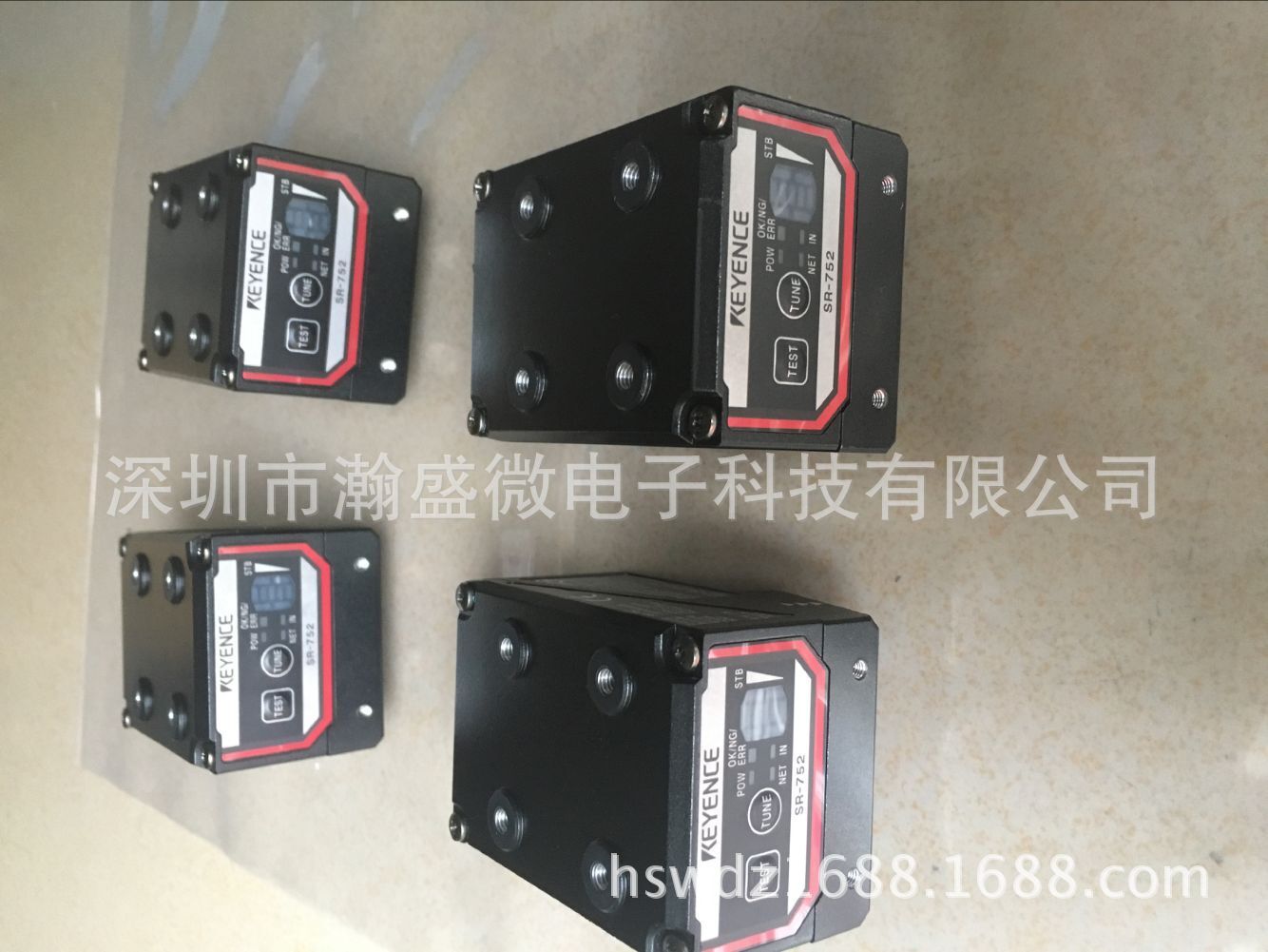 基恩士条码读取器 SR-752  ，成色漂亮