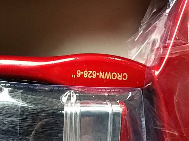 628塑料柄透明红黑色猪鬃油漆刷pvc挂袋客人贴客人彩标