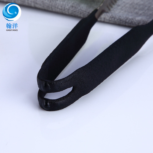 Stainless steel ice tongs barbecue food tongs buffet bread tongs kitchen helper baking supplies manufacturer wholesale